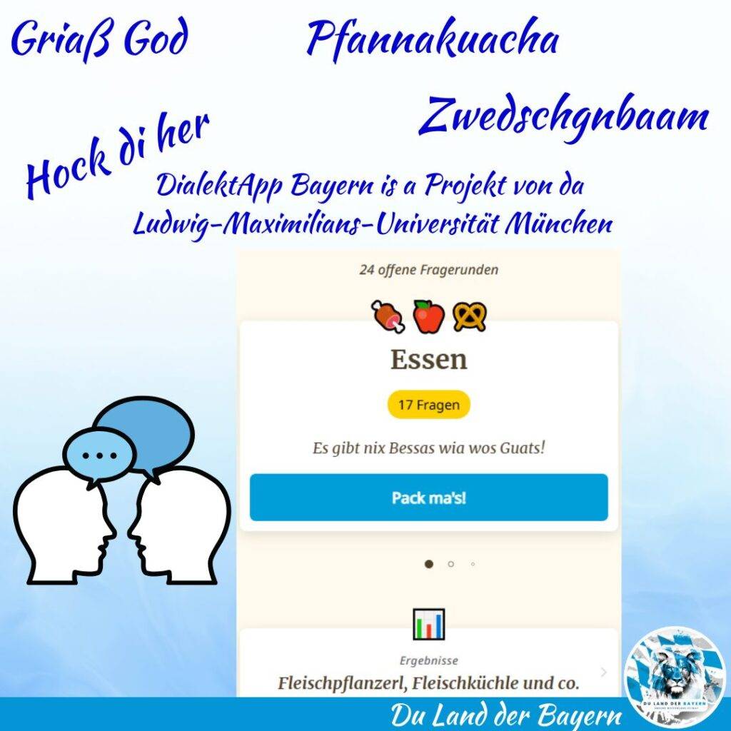 DialektApp Bayern - Ein Projekt der Ludwig-Maximilians-Universität München